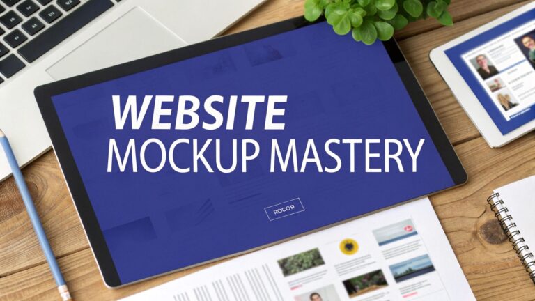 Read more about the article The Ultimate Guide to Mocking Up a Website: From Initial Vision to Compelling Design