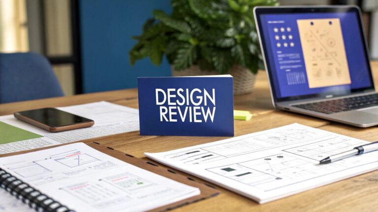 Read more about the article 7-Point Design Review Checklist Template [2025]