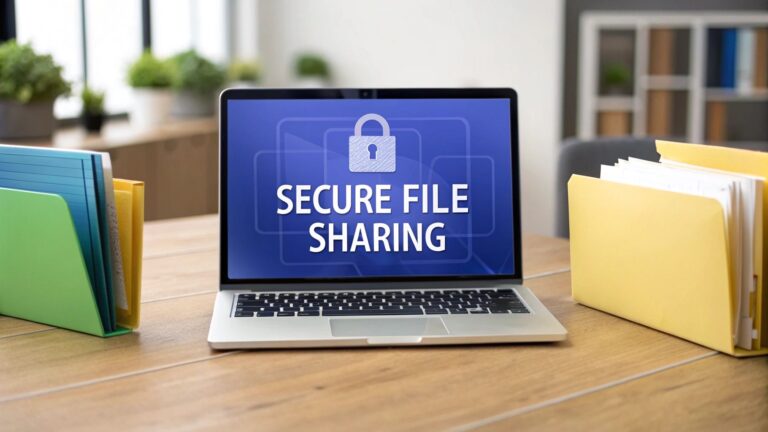Read more about the article Best Way to Share Files Securely: Top 7 Methods in 2025