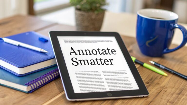 Read more about the article Top 8 PDF Annotation Apps: Enhance Your Workflow in 2025