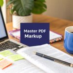 Read more about the article How to Master Marking Up PDF Documents Easily